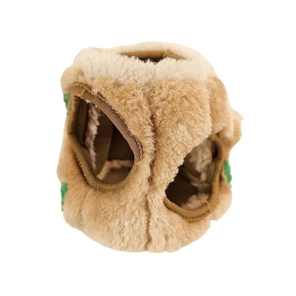 Dog Toy Outward  Hound Plush Squirrel Tree Stump Hideaway Toy Set 3 Squirrels